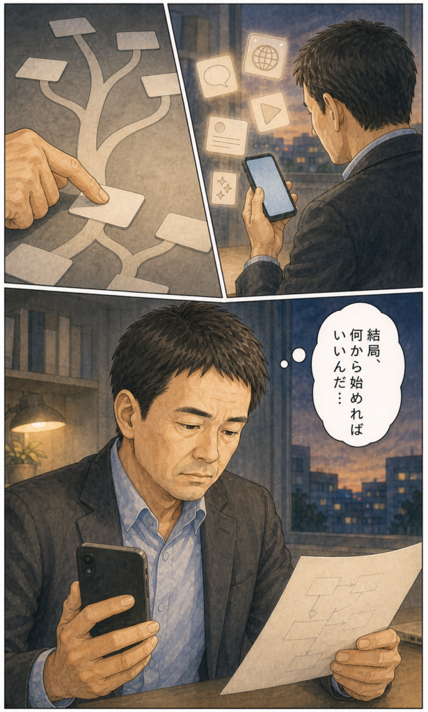 高木佑介 プロフィールストーリー漫画 3ページ目